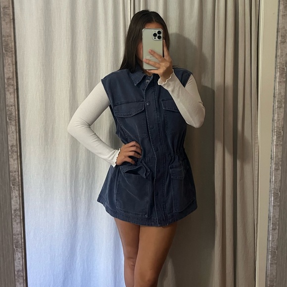 aerie Dresses & Skirts - Aerie cargo dress